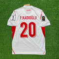 Ferdi Kadıoğlu #20 Türkei - WM 2026 - Auswärts Weiß - Trikot