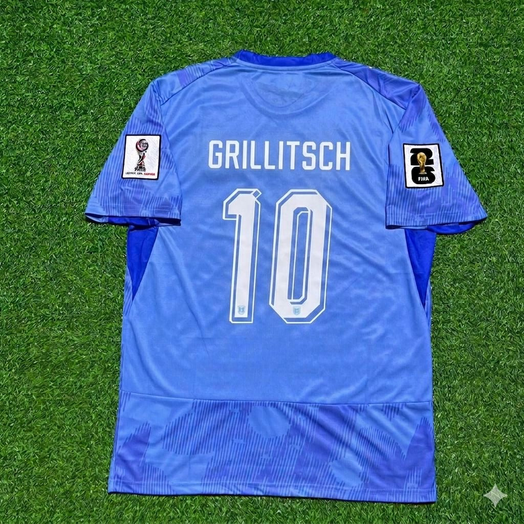 Florian Grillitsch 10- Autriche Coupe du Monde 2026 Maillot