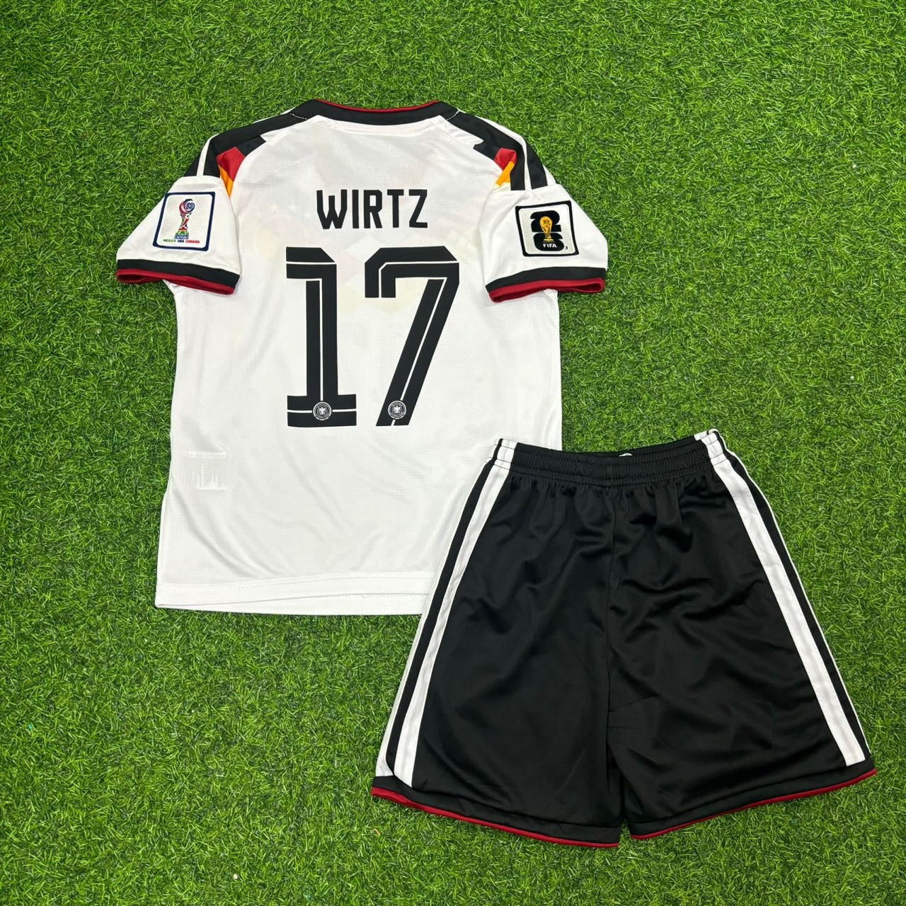 Florian Wirtz Deutschland WM 2026 Heimtrikot für Kinder