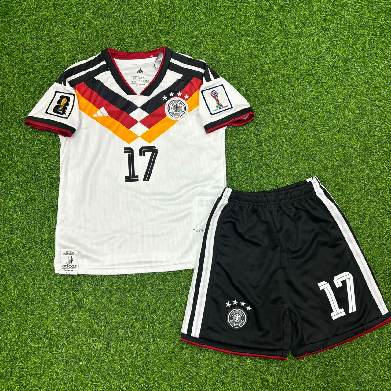 Florian Wirtz Deutschland WM 2026 Heimtrikot für Kinder