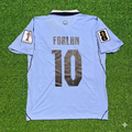 Diego Forlán #10 Uruguay World Cup Home Sky Blue Jersey