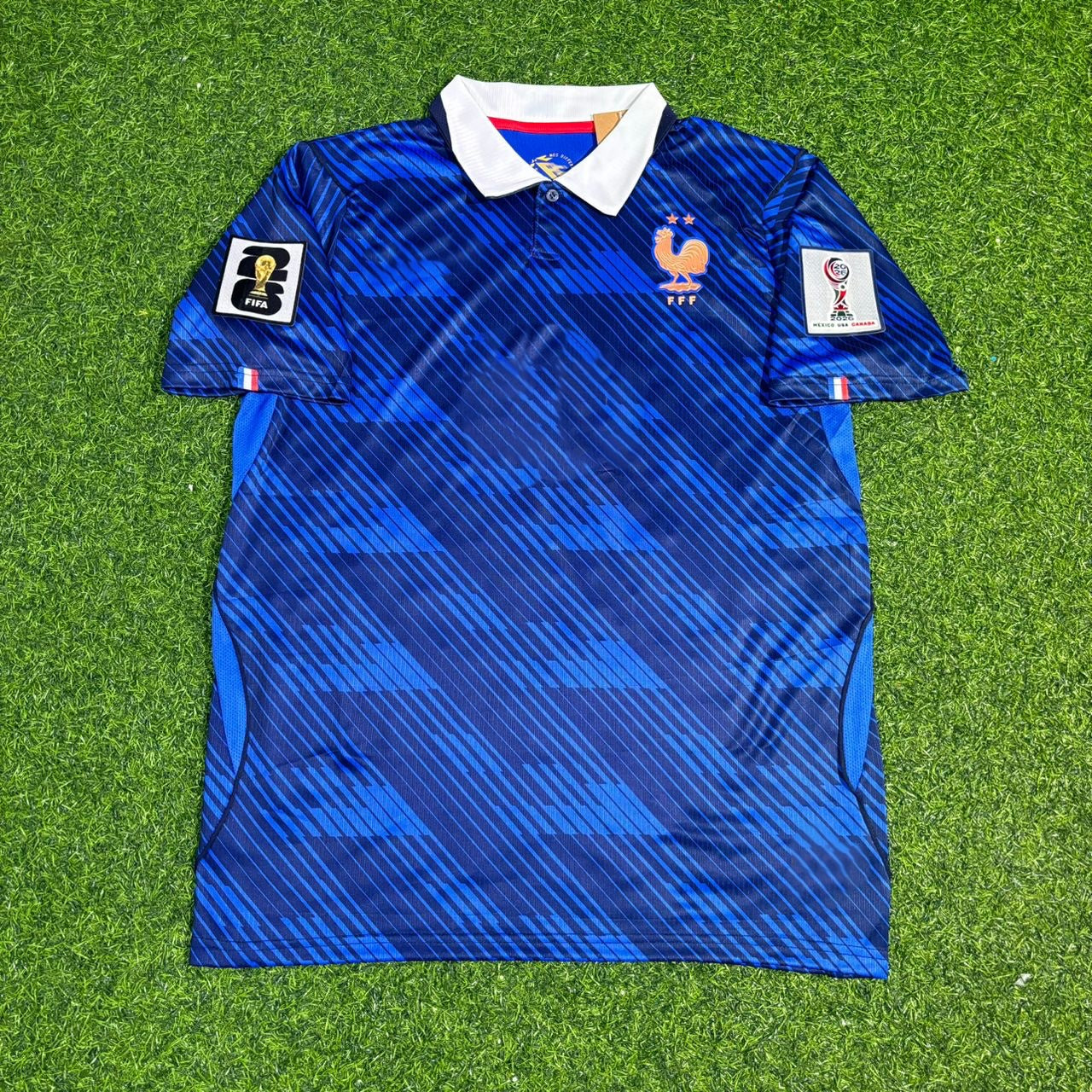 Désiré Doué 20 – Frankreich Heimtrikot WM 2026 Blau