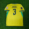 Maillot de Foot Domicile Jaune Gabriel Magalhães #3 Brésil Coupe du Monde 2026