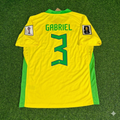 Gabriel Magalhães 3 Brasilien WM 2026 Neues Saison-Fußballtrikot