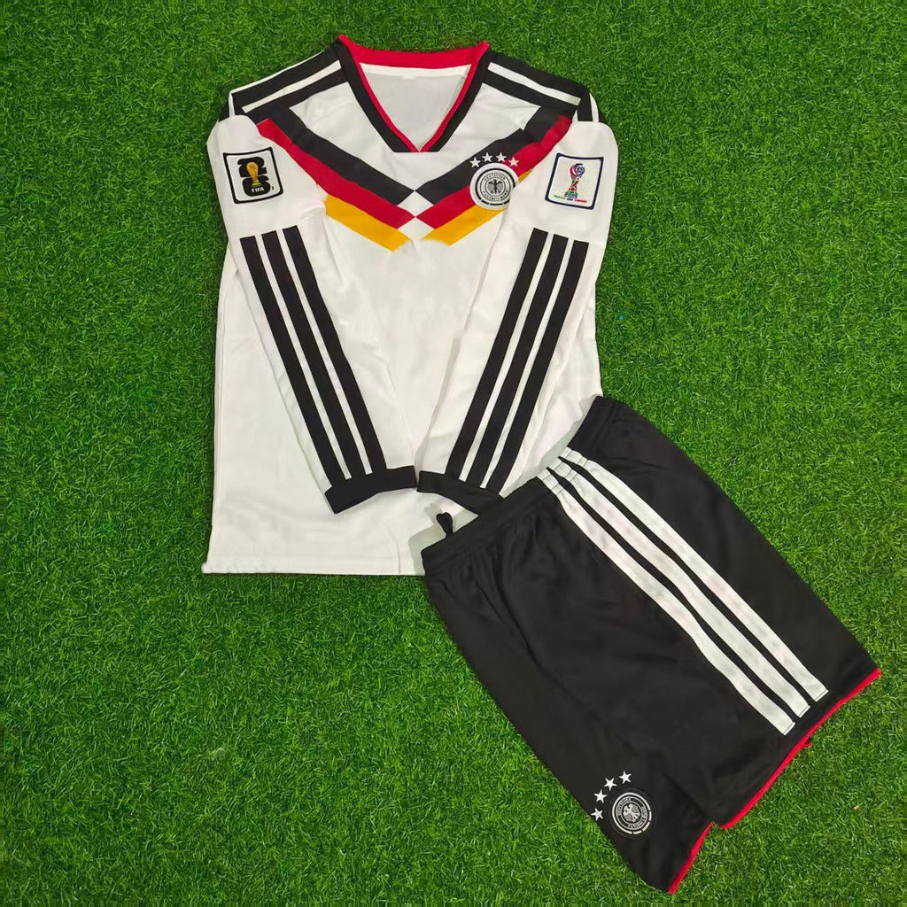 Germany World Cup 2026 Kids Long Sleeve Home Kit