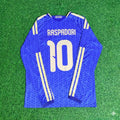 Giacomo Raspadori 10 – Maillot de football à manches longues Italie Coupe du Monde 2026