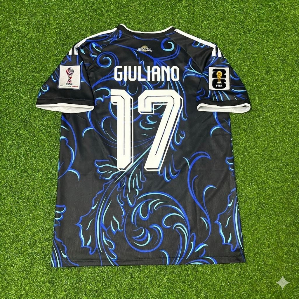 Giuliano Simeone #17 Argentine Coupe du Monde 2026 Nouveau Maillot de Foot Domicile Ensemble