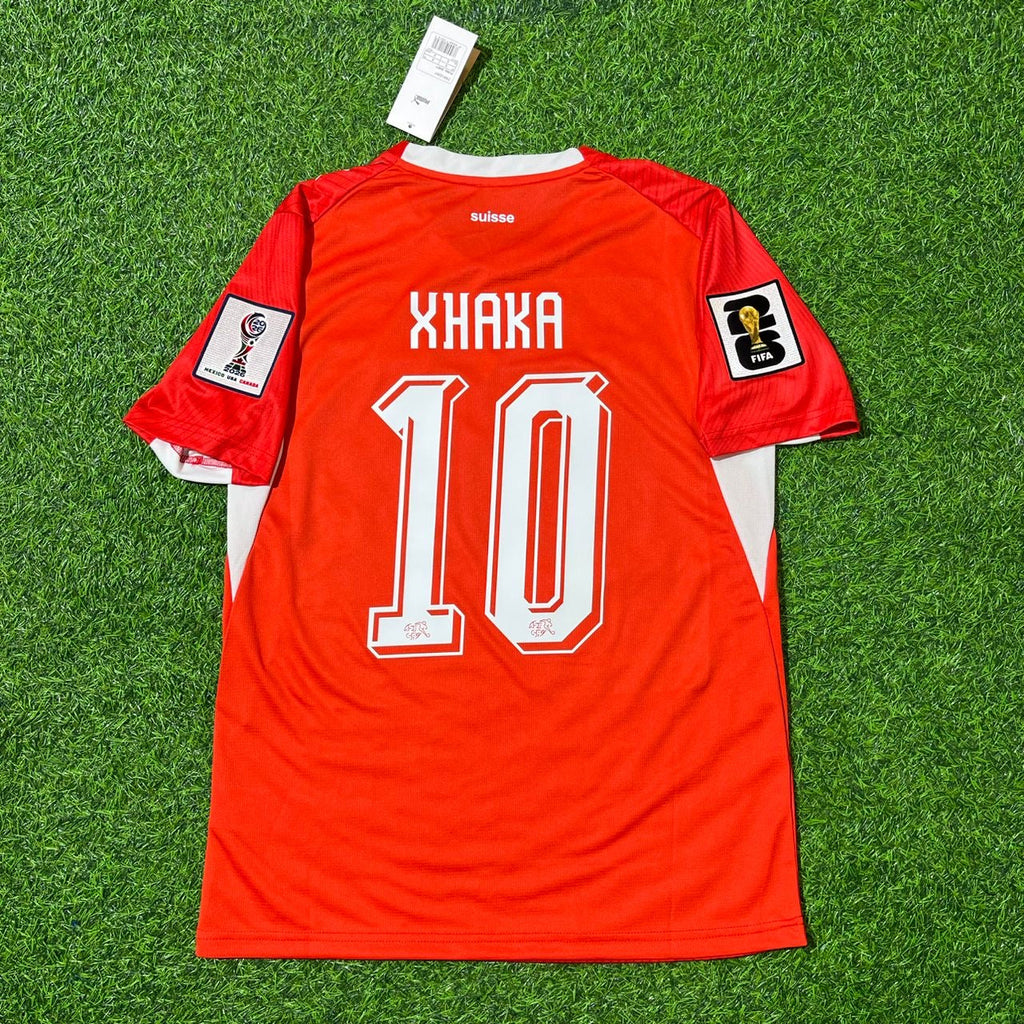 Granit Xhaka 10 – Schweiz 2026 WM-Trikot
