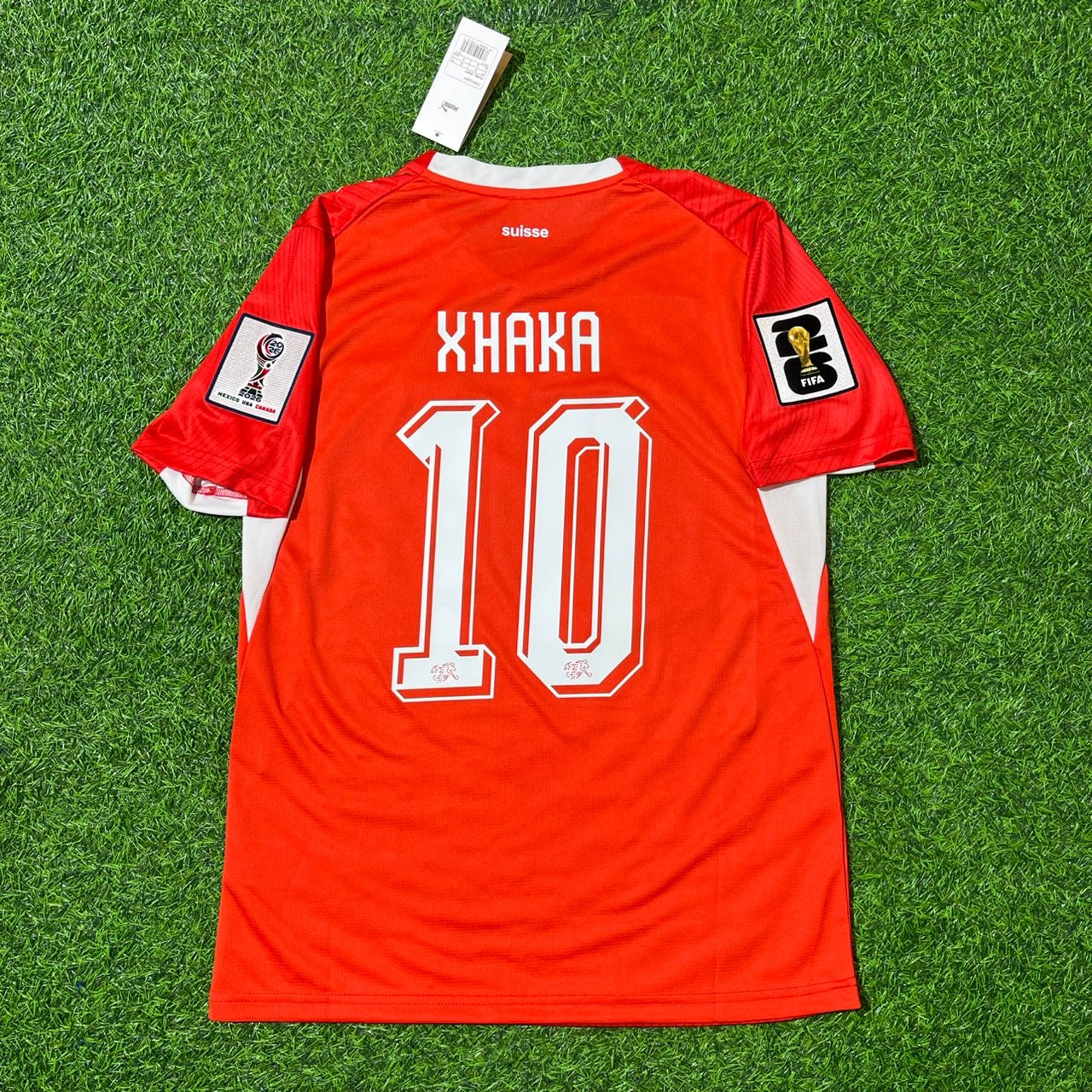 Granit Xhaka 10 – Schweiz 2026 WM-Trikot