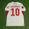 Hakan Çalhanoğlu #10 Türkei Türkei – Weltmeisterschaft 2026 – Auswärts Weiß – Trikot – Maillot Maglia