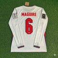 Harry Maguire #6 England WM 2026 Heim Trikot Langarm Weiß