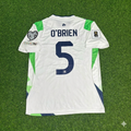 Jake O'Brien #5 Irlande Qualification pour la Coupe du Monde 2026 Maillot de football domicile Vert Blanc Nouvelle Saison