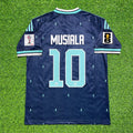 Jamal Musiala #10 Deutschland 2026 WM Auswärtstrikot Blau