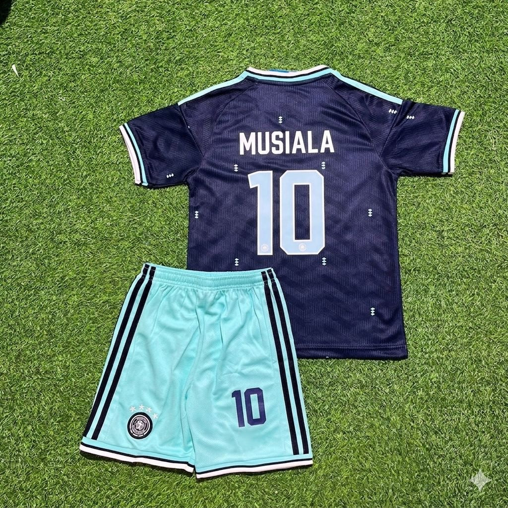 Jamal Musiala 10 – Deutschland WM 2026 Kinder Fußballtrikot-Set