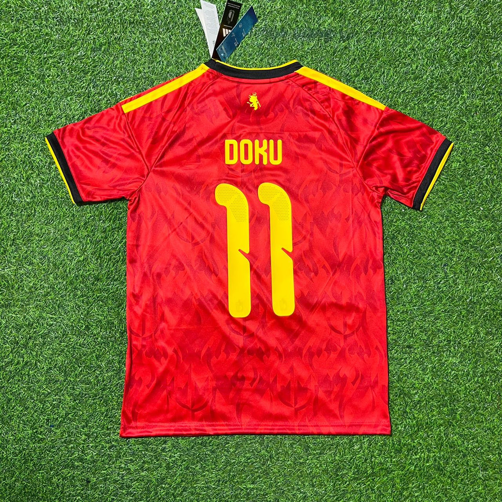 Jérémy Doku Belgien WM 2026 Fußballtrikot-Set