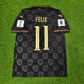 João Félix Portugal WM 2026 Schwarzes Fußballtrikot