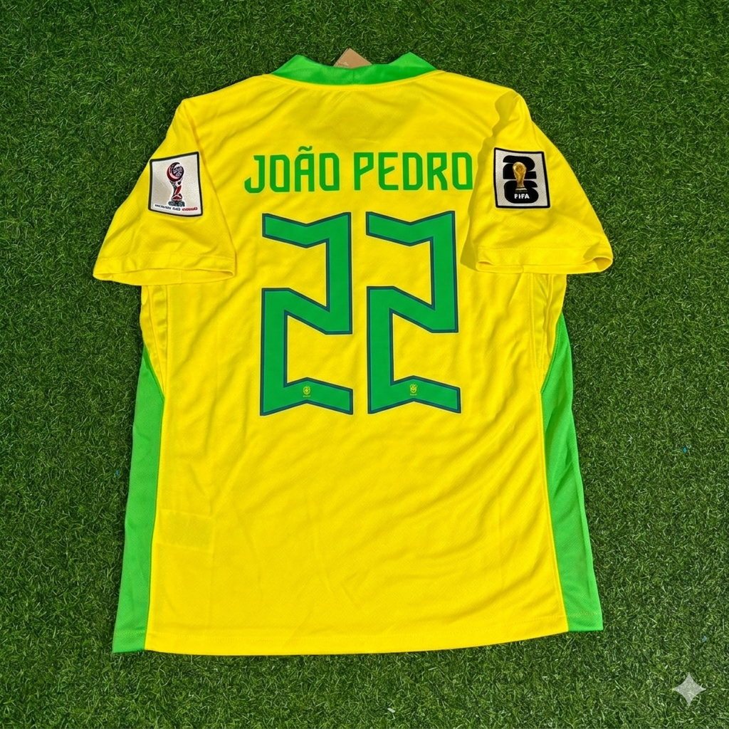 Joao Pedro Brasilien WM 2026 neues Saison-Fußballtrikot