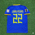 João Pedro 22 - Brasilien WM 2026 Blaues Trikot Neue Saison