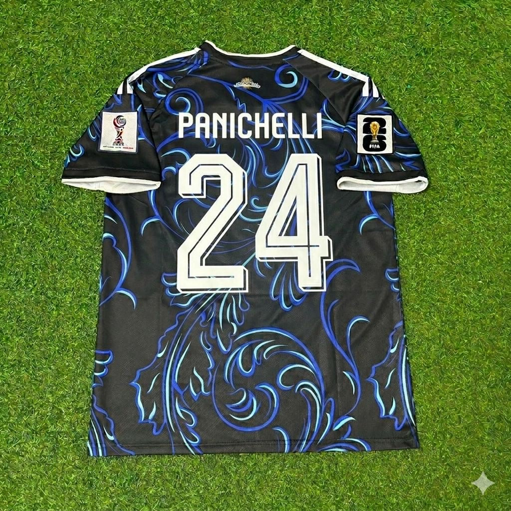 Joaquín Panichelli #24 Argentine Coupe du Monde 2026 Nouvelle Saison Ensemble Maillot de Foot
