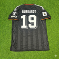 Jonathan Burkardt 19# Deutschland WM 2026 Black Style Fußballtrikot