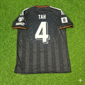 Jonathan Tah 4# Deutschland WM 2026 Black Style Fußballtrikot