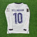 Jude Bellingham #10 Angleterre CM 2026 Maillot Domicile Manches Longues