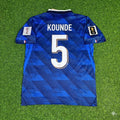 Jules Koundé 5 – Frankreich Heimtrikot für die Weltmeisterschaft 2026 (Blau)