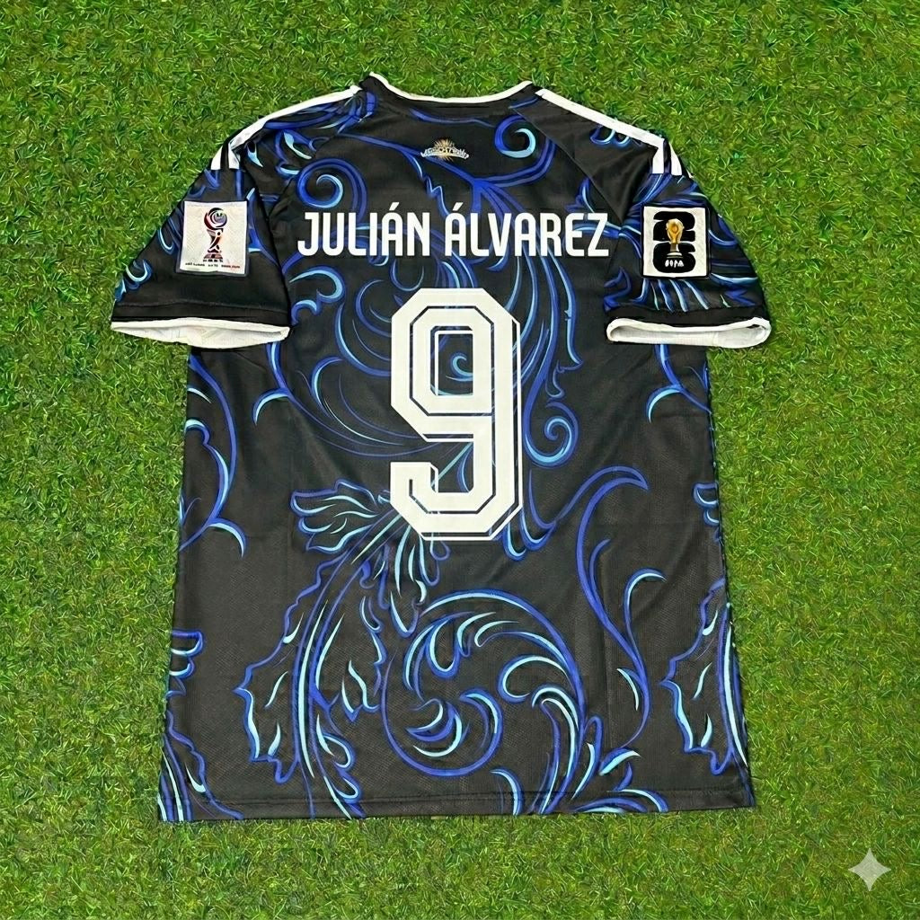 Julián Álvarez #9 Argentine Maillot de Foot Coupe du Monde 2026 Nouvelle Saison Ensemble