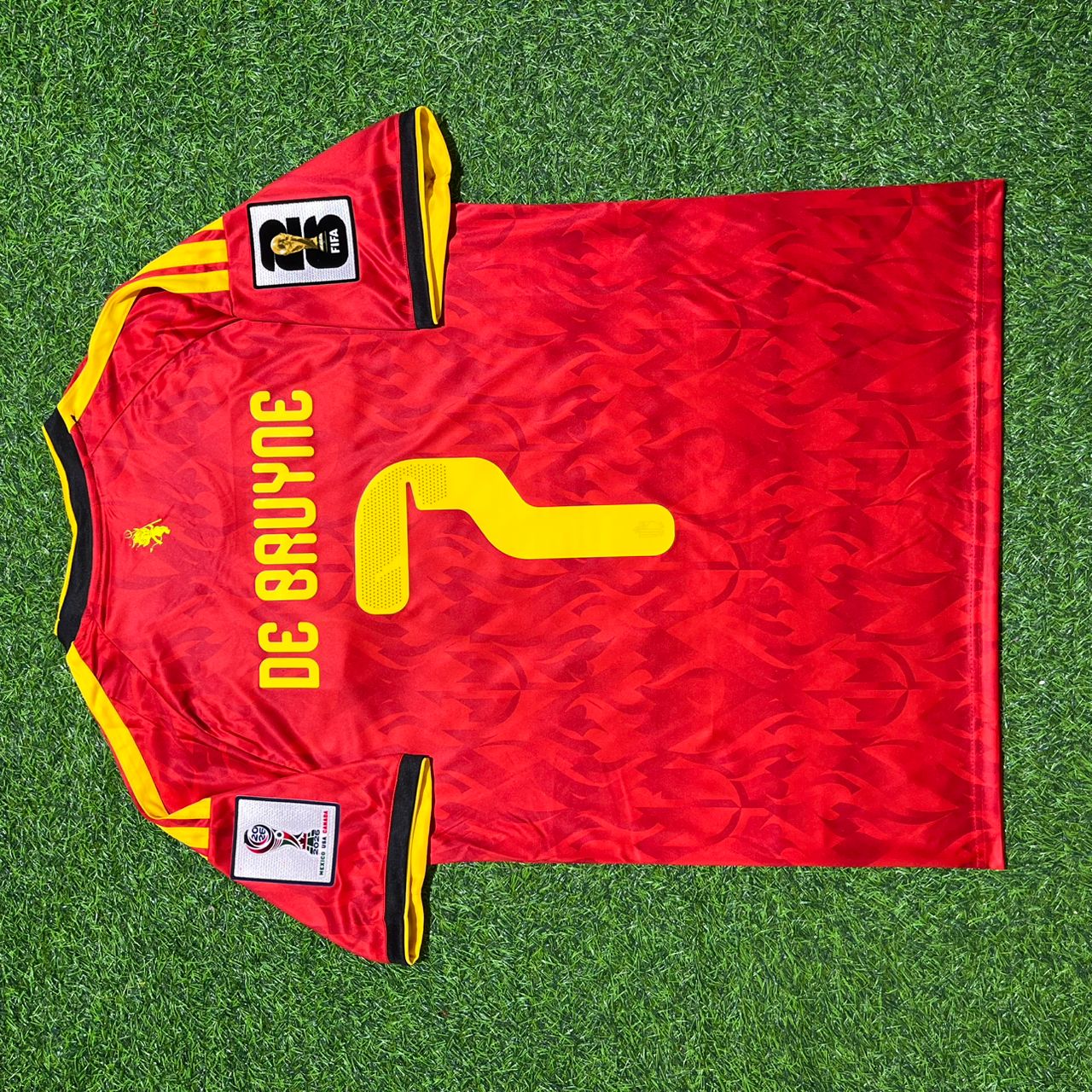 Kevin De Bruyne #7 Belgien 2026 Weltmeisterschaft Heimtrikot