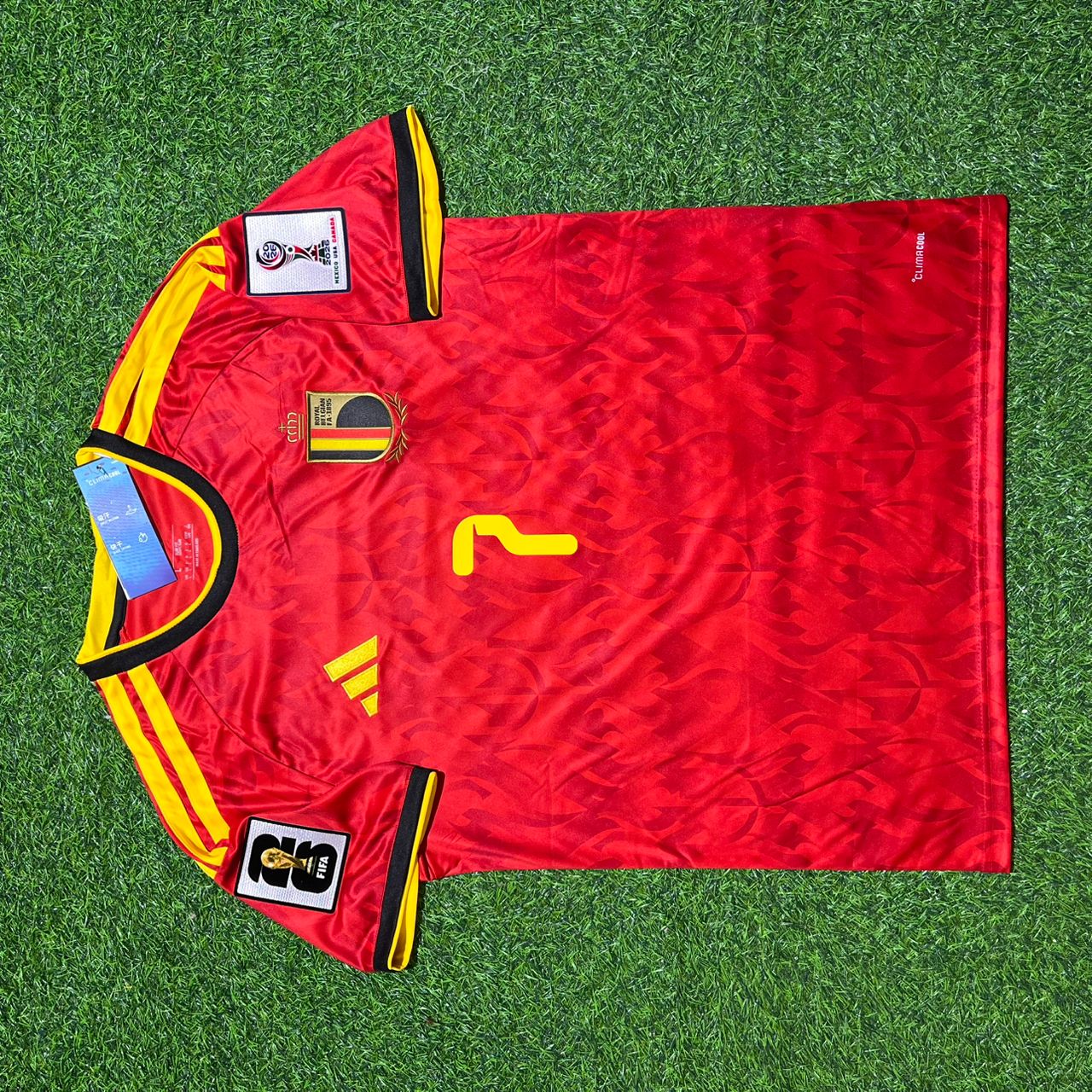 Kevin De Bruyne #7 Belgien 2026 Weltmeisterschaft Heimtrikot