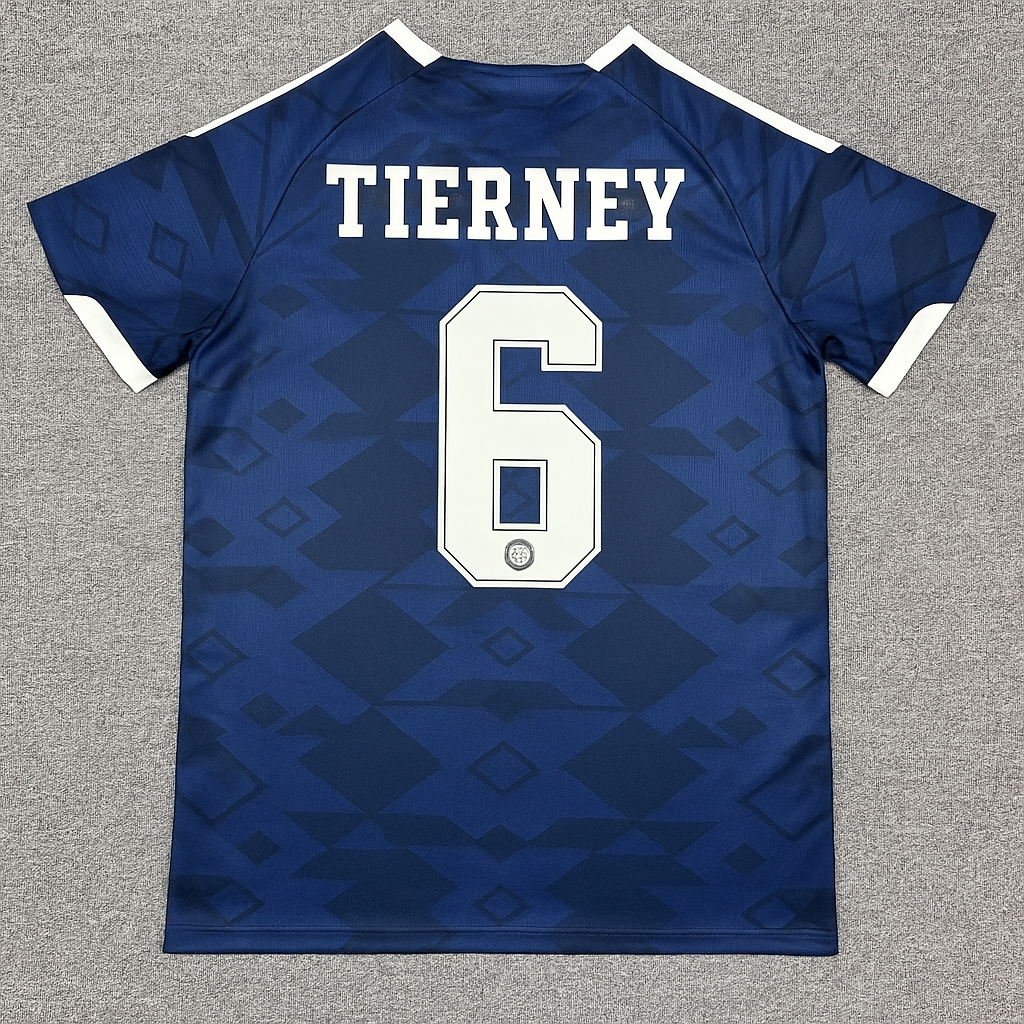 Maillot de football Kieran Tierney Écosse Coupe du Monde 2026