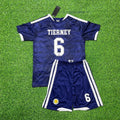Kieran Tierney Écosse Maillot Enfant Coupe du Monde 2026 Set de Football