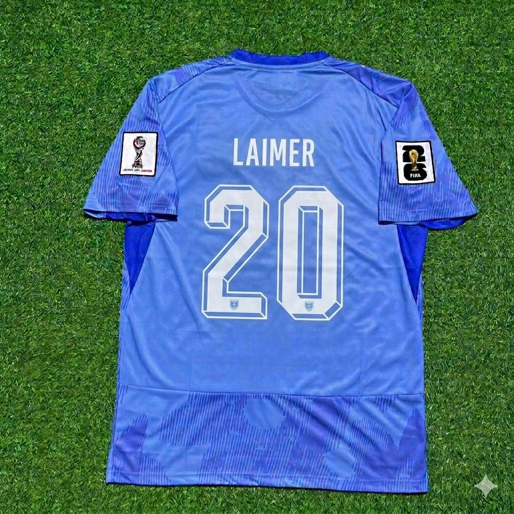Konrad Laimer 20 - Maillot Autriche Coupe du Monde 2026