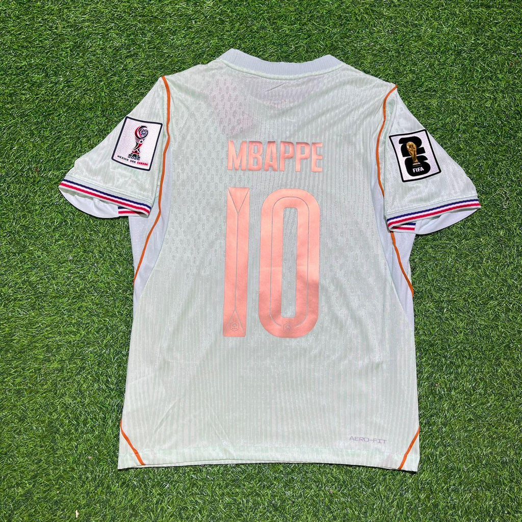 Kylian Mbappé #10 Frankreich Auswärtstrikot WM 2026