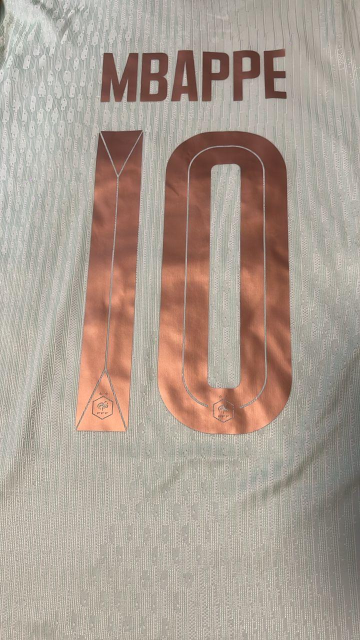 Kylian Mbappé #10 Frankreich Auswärtstrikot WM 2026