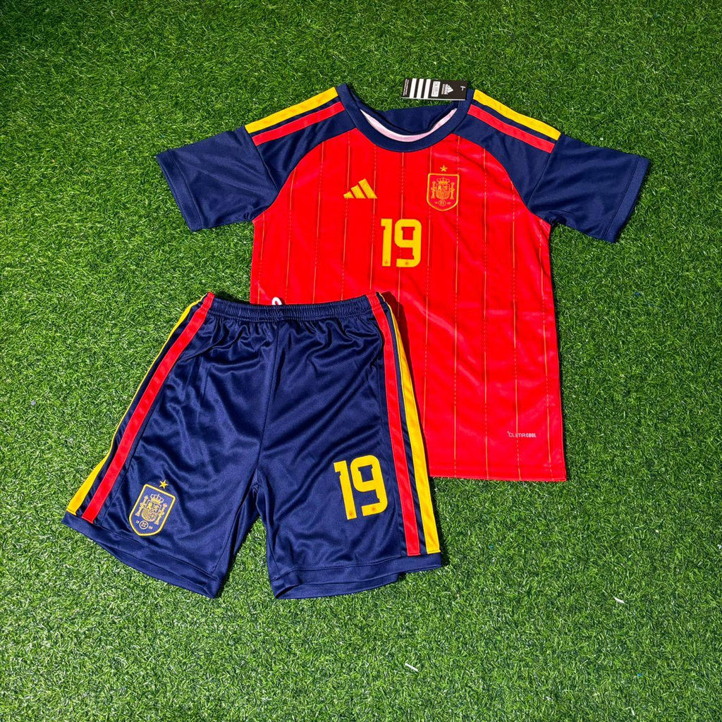 Maillot de football pour enfants Lamine Yamal Espagne Coupe du Monde 2026