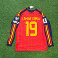 Lamine Yamal Spanien WM 2026 Heimtrikot Langarm-Trikot