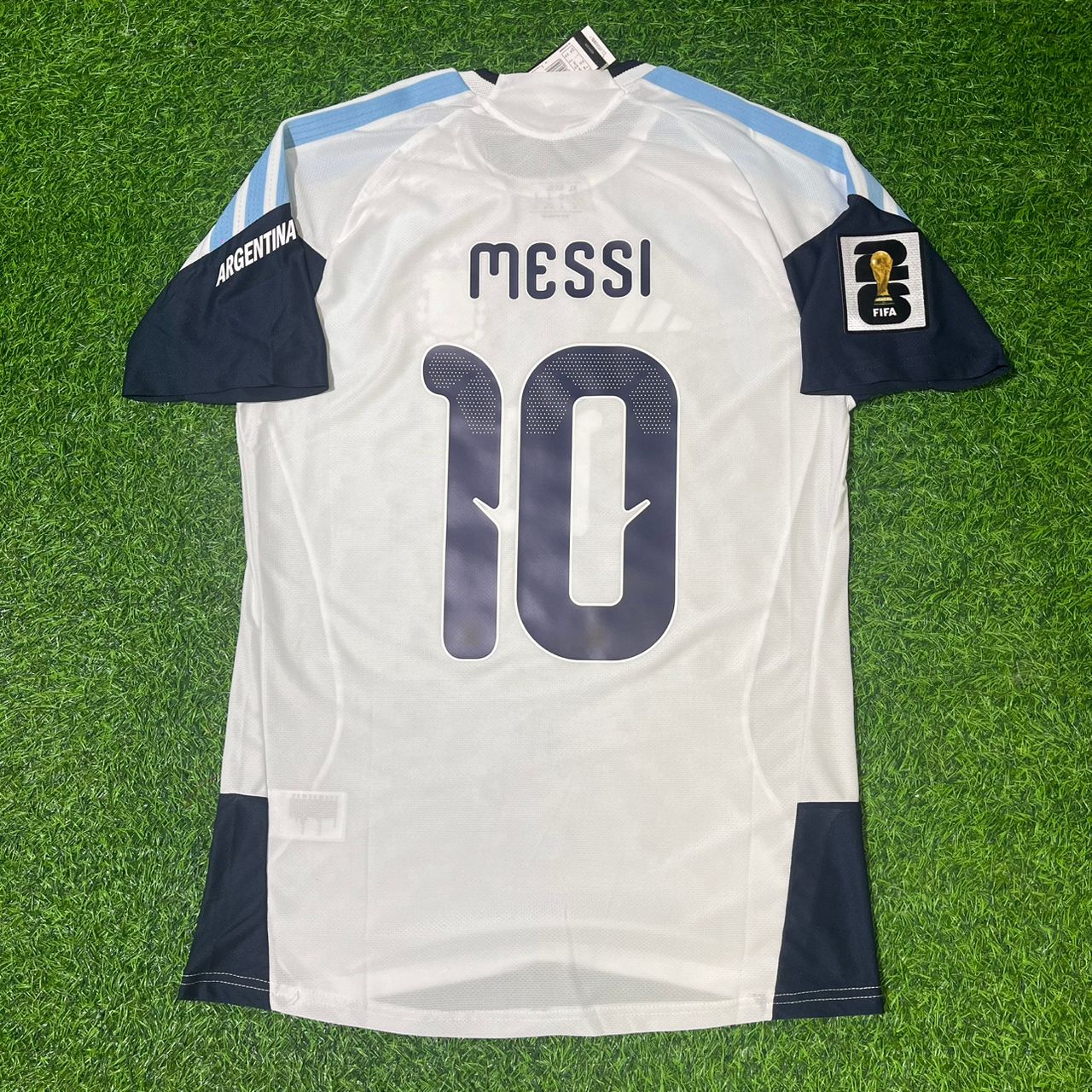 Lionel Messi Argentinien WM 2026 Weißes Spieler-Trikot (Neue Saison)