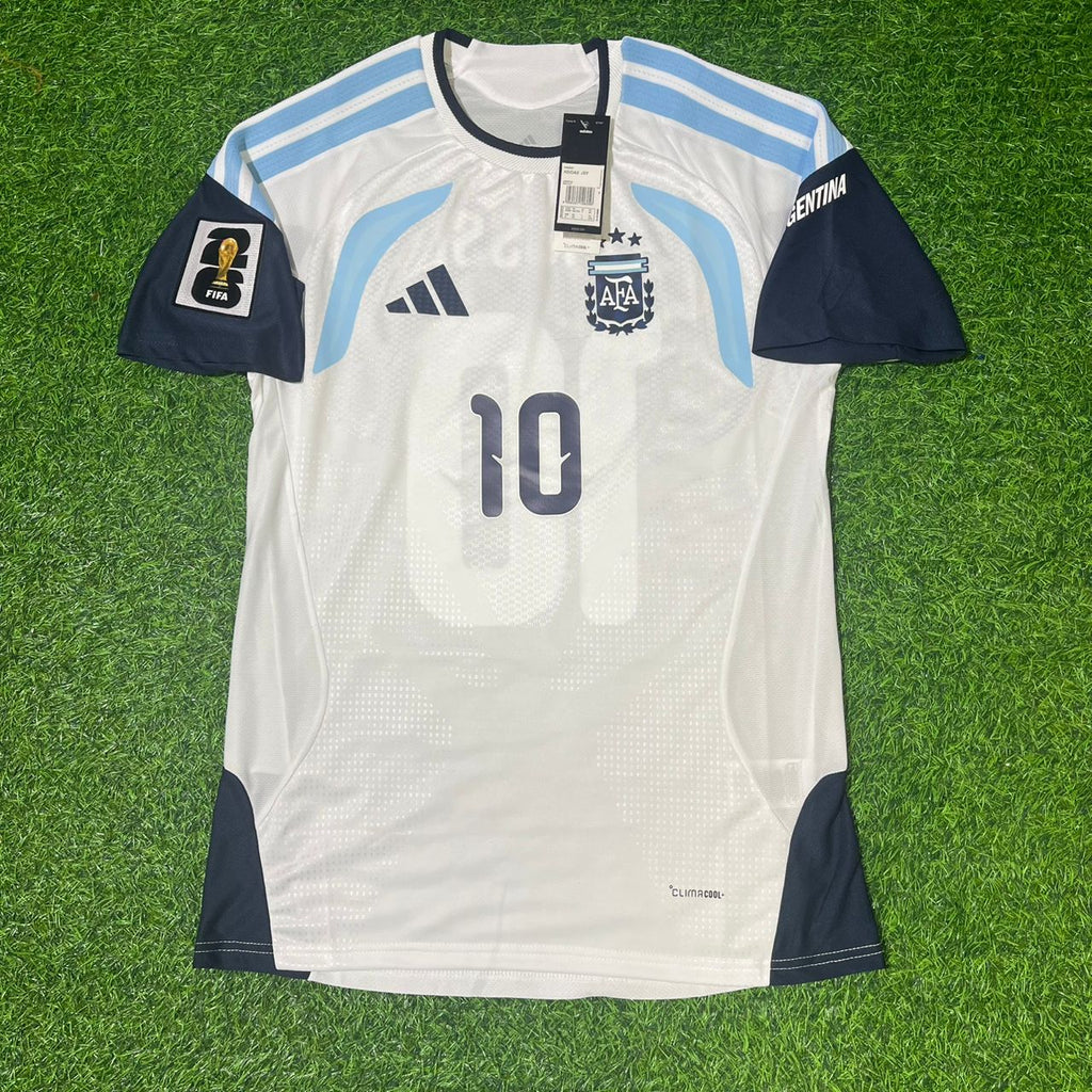 Lionel Messi Argentinien WM 2026 Weißes Spieler-Trikot (Neue Saison)