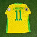Lucas Paqueta 11 Brasilien WM 2026 Neues Saison Fußballtrikot