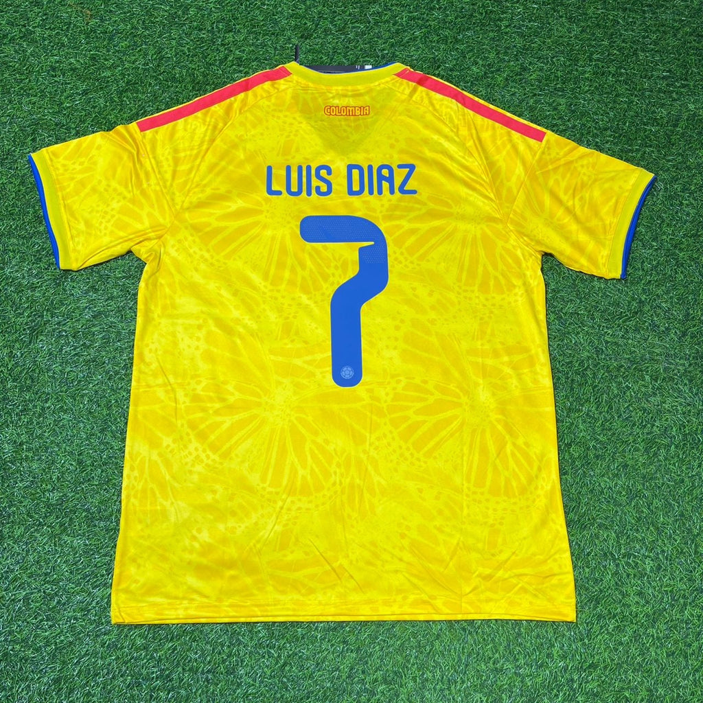 Ensemble maillot de football Luis Díaz Colombie 2026