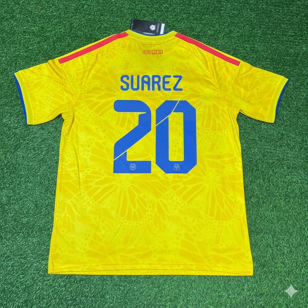 Luis Javier Suárez 20 - Maillot de football Colombie Coupe du Monde 2026
