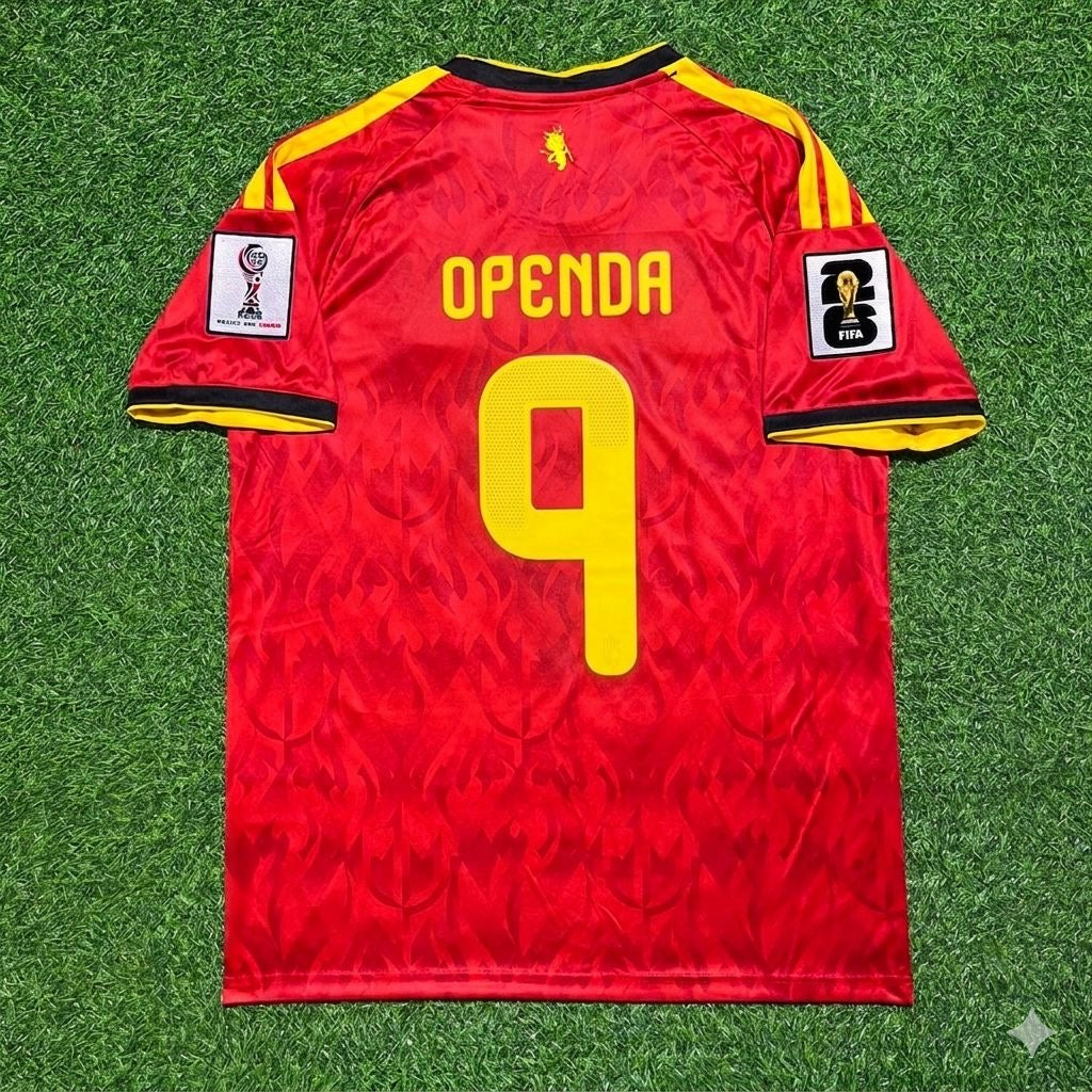 Loïs Openda #9 Belgien 2026 WM Heimtrikot
