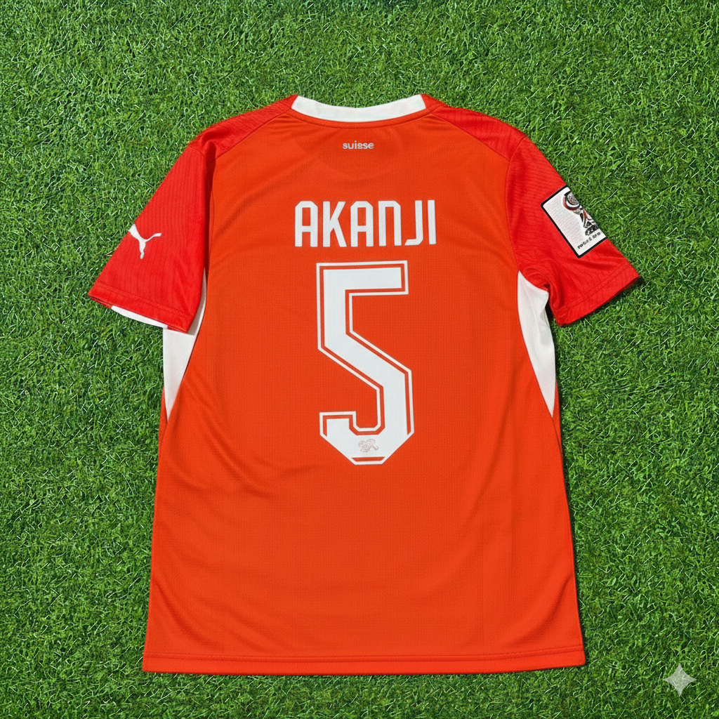 Manuel Akanji 5 – Schweiz WM 2026 Trikot