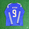 Maillot de football Mateo Retegui 9 – Italie Coupe du Monde 2026 manches longues