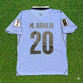 Maillot domicile bleu ciel Maximiliano Araújo #20 Uruguay Coupe du Monde 2026