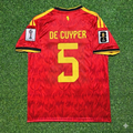 Maxim De Cuyper #5 Maillot domicile Belgique Coupe du Monde 2026