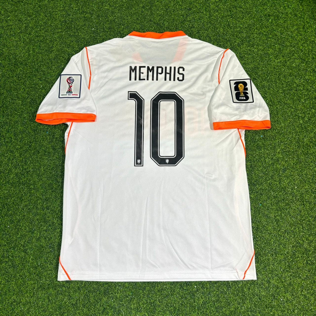 Maillot de football Memphis Depay #10 Pays-Bas Coupe du Monde 2026 Nouvelle Saison