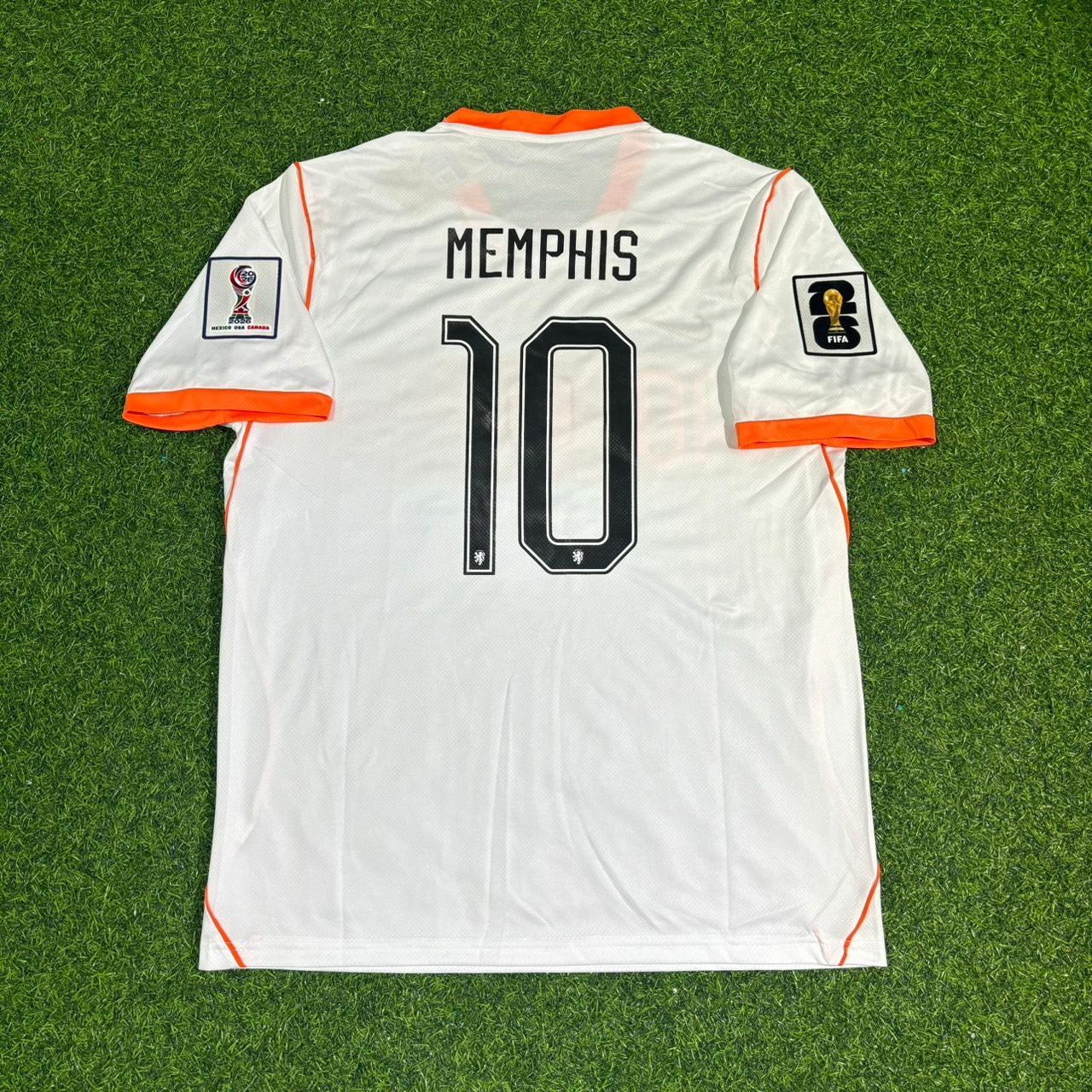 Maillot de football Memphis Depay #10 Pays-Bas Coupe du Monde 2026 Nouvelle Saison