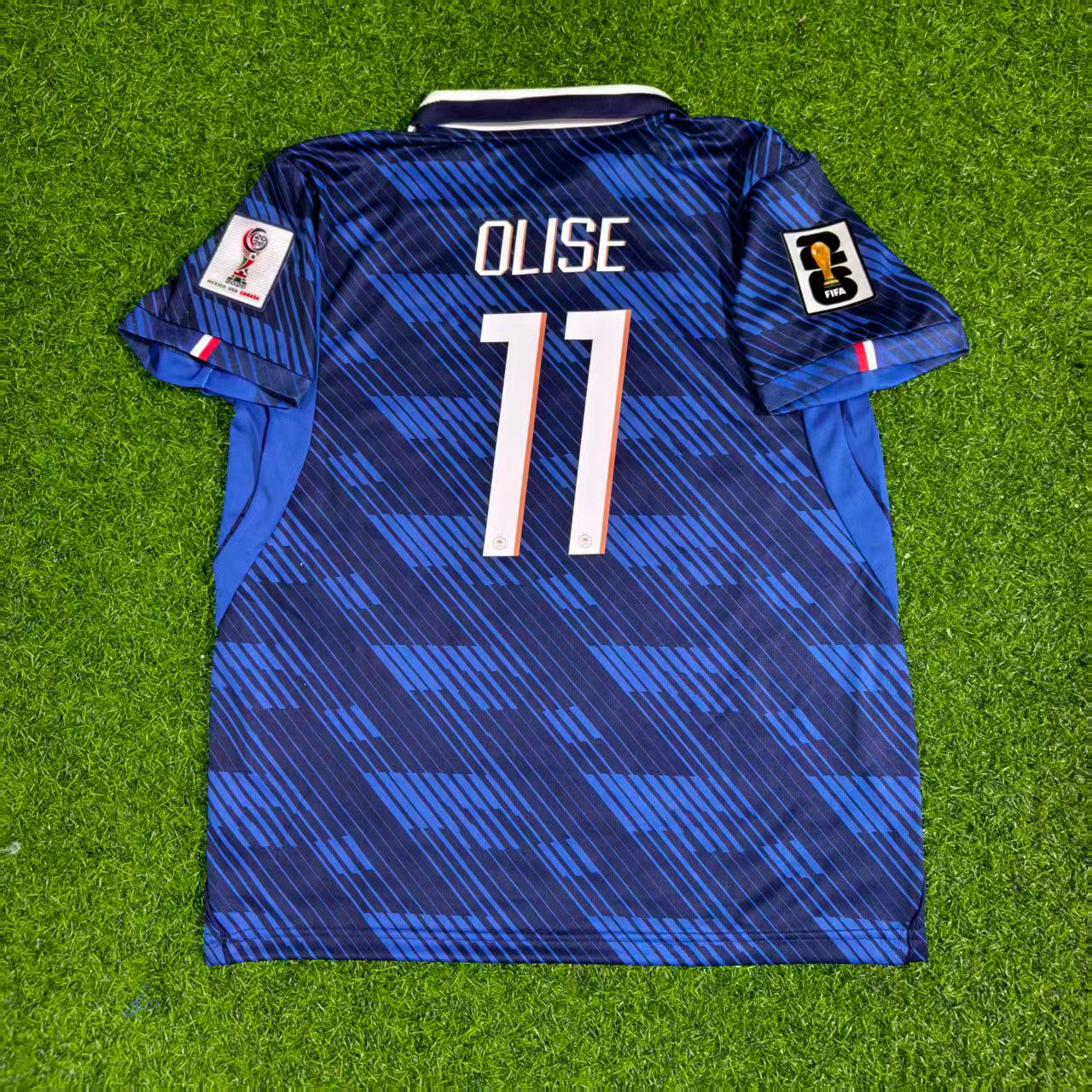 Michael Olise 11 – Maillot Domicile France Coupe du Monde 2026 (Bleu)